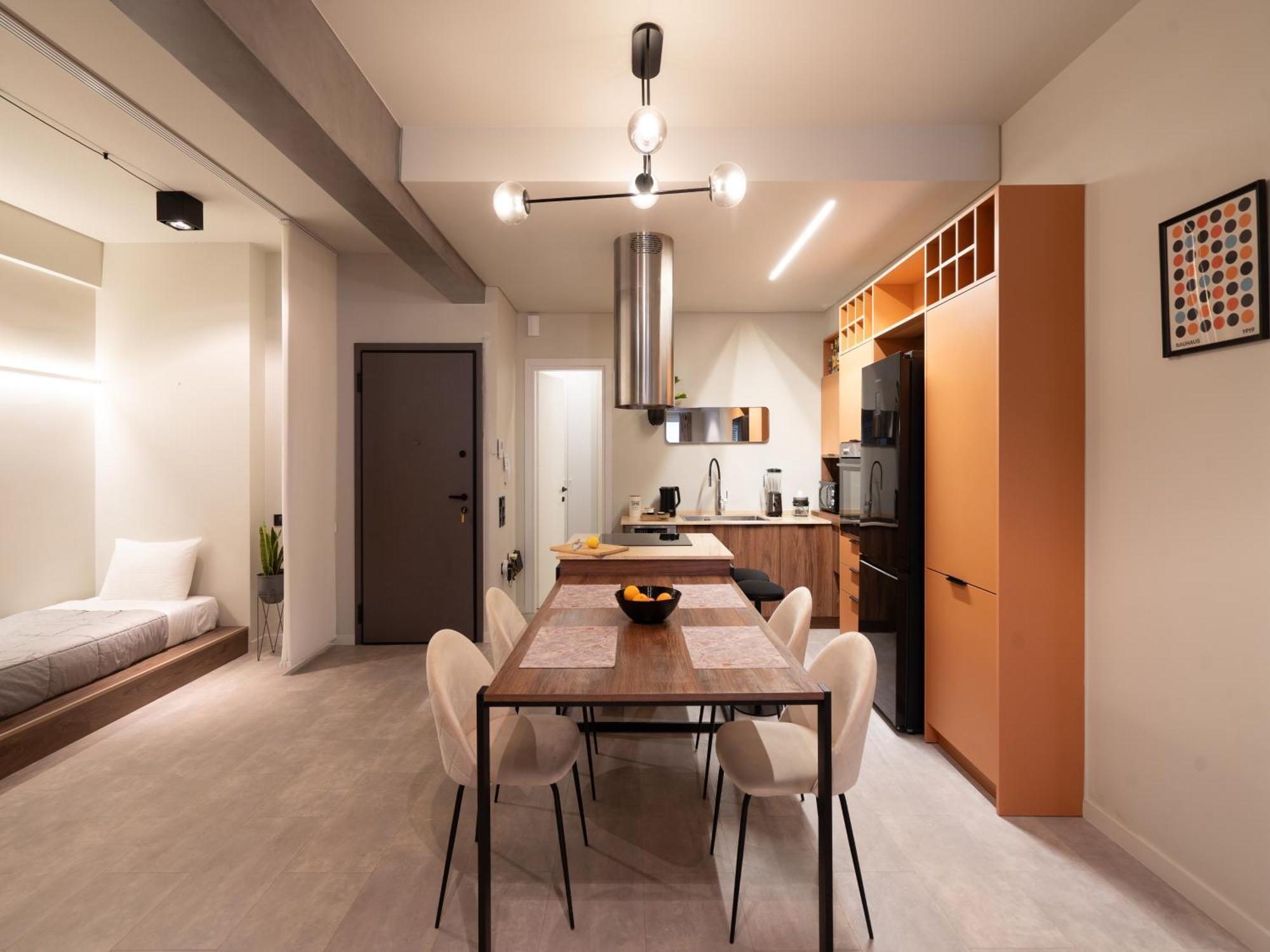 A Place 4U No6 - City Escape With Balcony Lounge & Open Living Space Афины Экстерьер фото